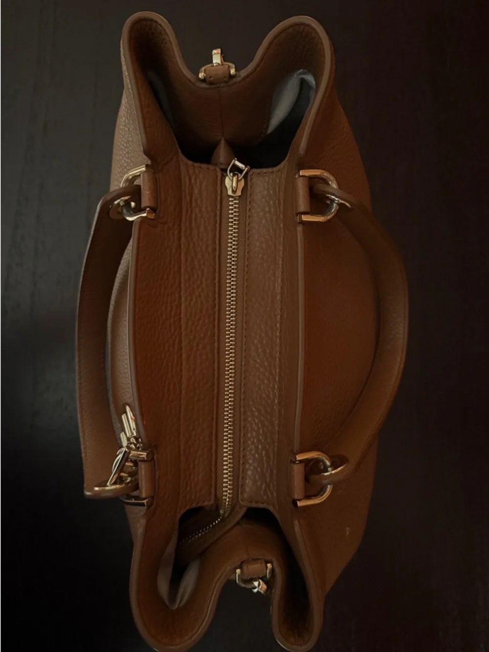 Anabelle Medium Leather Tote Bag - Picture 3 of 5